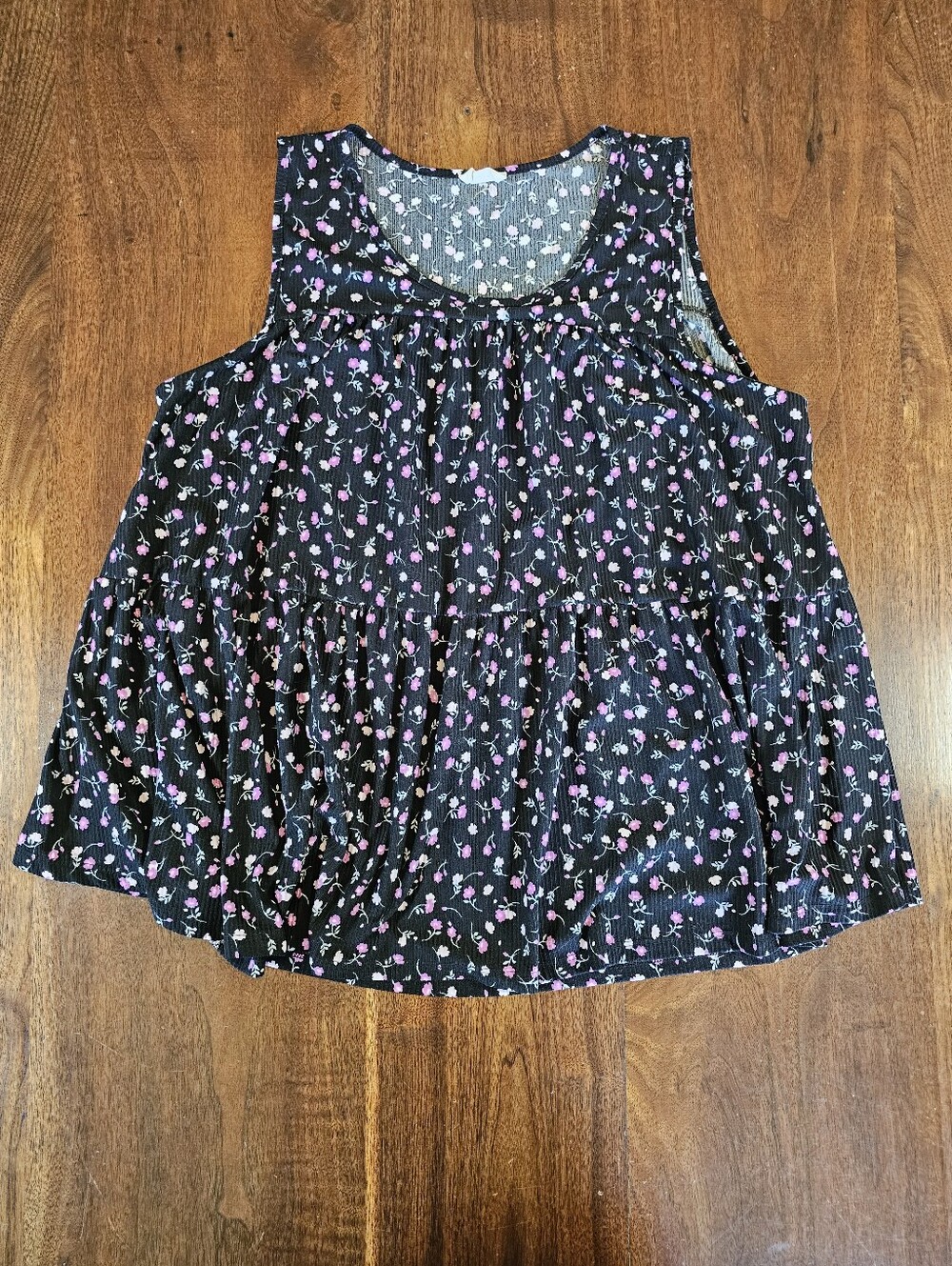 Women's Plus Size Floral Top Be Stage Size 2X